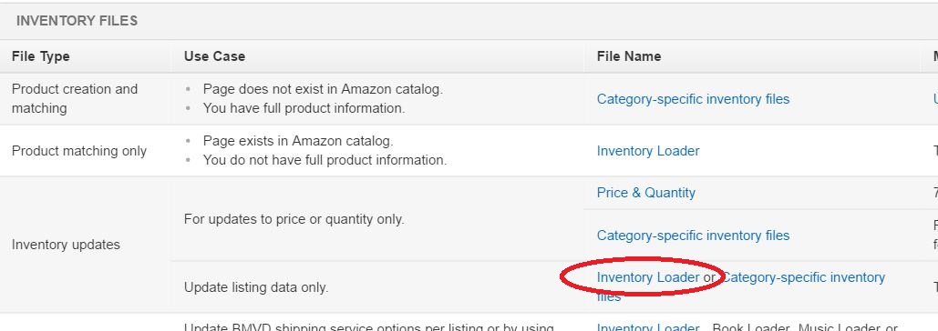 Amazon輸出一括方法